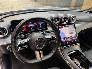 Mercedes-Benz C 300 2024 C400 e 4MATIC AMG ΠΑΝΟΡΑΜΑ KEYLESS BURMSTER DIGITAL ΜΟΝΑΔΙΚΟ-thumb-10