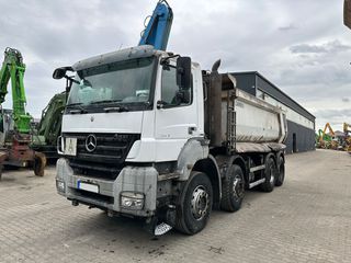 Ανατροπή Mercedes-Benz 2011 3243 Axor / 8x4 / Carnehl 18 m³