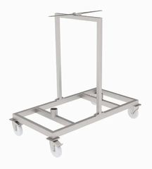 ΠΡΟΣΦΟΡΑ!!! KARAMCO ADTA-10/2 (Διάμετρος Γύρου: Ø62cm) Τροχήλατο Καρότσι Μεταφοράς & Αποθήκευσης Γύρου - 127x73x130cm