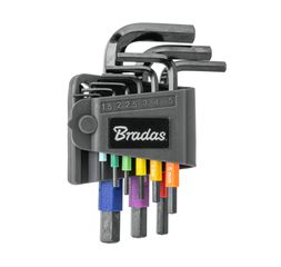 ΑΛΛΕΝ ΣΕΤ 9 ΤΕΜΑΧΙΩΝ 1.5-10mm ΚΟΝΤΑ DIY-HKH71-SH/B BRADAS