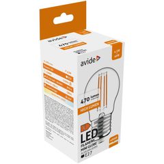 Avide LED Filament Mini Σφαιρική 4.5W E27 NW 4000K