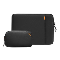 TOMTOC Defender-A13 Θήκη + Τσάντα για φορητό υπολογιστή 14" (Μαύρο)