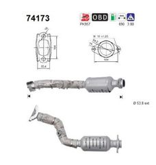 ΚΑΤΑΛΥΤΗΣ NISSAN QASHQAI 2.0cc 2007-2014       KARALOIZOS exhaust