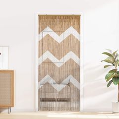 vidaXL Κουρτίνα Πόρτας για Έντομα πολύχρωμο 90 x 200 cm Μπαμπού
