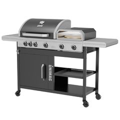 UNIMAC: ΨΗΣΤΑΡΙΑ ΥΓΡΑΕΡΙΟΥ 3 ΣΕ 1: BBQ+PIZZA OVEN+PLANCHA (661333)