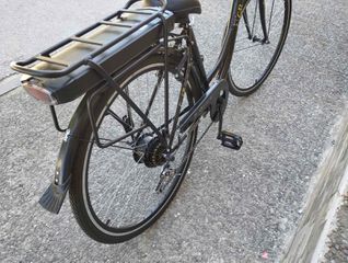 28" Ποδήλατο πόλης με ηλεκτρικό κιτ 250Watt-thumb-3