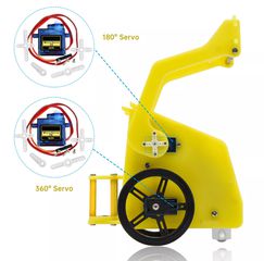 KEYESTUDIO desk bit mini car KS4026, για Micrο:bit STEM-thumb-4