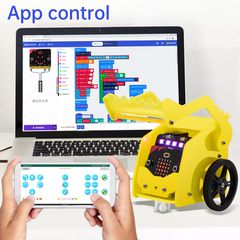 KEYESTUDIO desk bit mini car KS4026, για Micrο:bit STEM-thumb-1