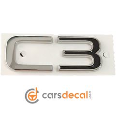 Γνήσιο Citroen C3 Aircross Πίσω Επιγραφή