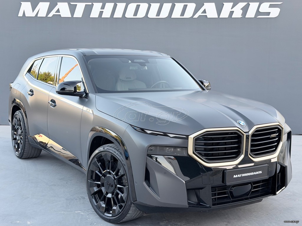 Bmw XM 2023 4.400cc  V8  653ps  PPF διάφανη ματ αντιχαρακτική μεμβράνη