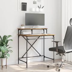 vidaXL Γραφείο Παλιό Ξύλο 80 x 50 x 90 cm Επεξεργασμένο Ξύλο