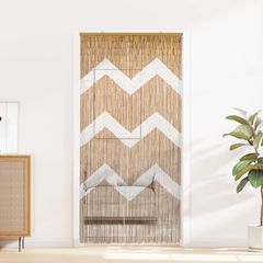 vidaXL Κουρτίνα Πόρτας για Έντομα πολύχρωμο 100 x 200 cm Μπαμπού