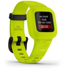 Garmin vivofit jr. 3 Digi Camo Παιδικό Ρολόι με Λουράκι από Καουτσούκ/Πλαστικό Πράσινο