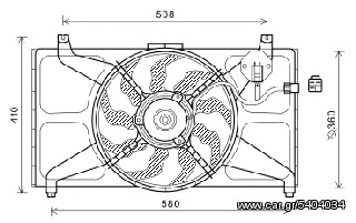 ΨΥΓΕΙΟ ΝΕΡΟΥ-ΨΥΓΕΙΟ A/C-ΒΕΝΤΙΛΑΤΕΡ HYUNDAI ACCENT 2006- ΚΑΙΝΟΥΡΙO-thumb-2