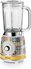 Ariete 0583/0P Positano Μπλέντερ για Smoothies με Γυάλινη Κανάτα 1.5lt 1000W Πολύχρωμο