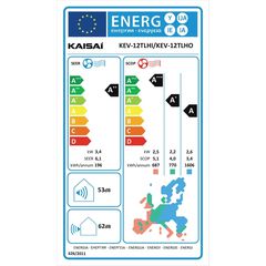 KAISAI EVO 12.000 BTU Κλιματιστικό Τοίχου Wi-Fi Inverter R32-thumb-2