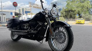 Harley Davidson Heritage Softail Classic 2022 FLHC - 107 CI - Milwaukee - CHICANO RIMS, 21/18-thumb-21