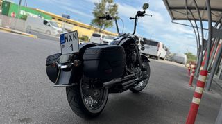 Harley Davidson Heritage Softail Classic 2022 FLHC - 107 CI - Milwaukee - CHICANO RIMS, 21/18-thumb-12