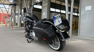 Harley Davidson Heritage Softail Classic 2022 FLHC - 107 CI - Milwaukee - CHICANO RIMS, 21/18-thumb-11