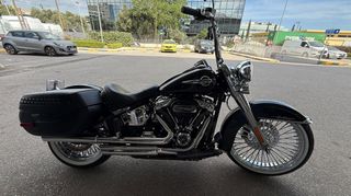 Harley Davidson Heritage Softail Classic 2022 FLHC - 107 CI - Milwaukee - CHICANO RIMS, 21/18-thumb-20