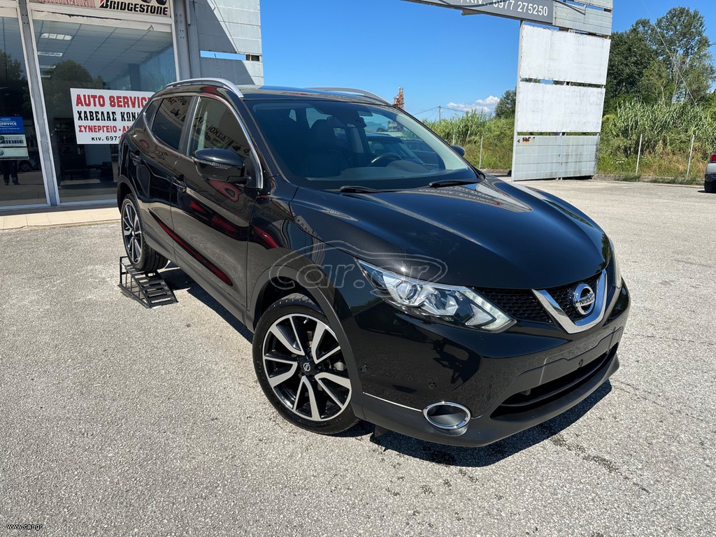 Nissan Qashqai 2015 1.5DCI 110Hp TEKNA PANORAMA LED NAVI ΔΕΡΜΑ 360°