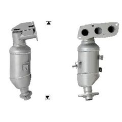 Καταλύτης Direct Fit για Toyota Yaris 1.0i 12V (1KRFE)