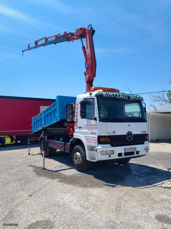Ανατροπή + Γερανός Mercedes-Benz 2001 ATEG0 1523