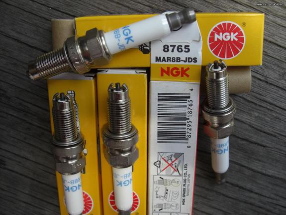 ΛΥΡΗΣ NGK SPARK PLUG ΔΥΟ ΑΚΙΔΕΣ MAR8B-JDS 8765