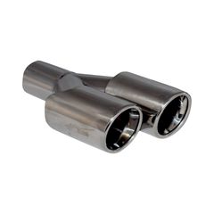 Διπλή Απόληξη Εξάτμισης Roll Mirror Polished