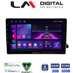 LM Digital - LM ZA4310 GPS Οθόνη OEM Multimedia Αυτοκινήτου για AUDI A4 2008 > 2013 (CarPlay/AndroidAuto/BT/GPS/WIFI/GPRS)
