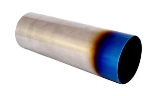 Μονή Απόληξη Εξάτμισης Burnt Ίσιο Τελείωμα - 101mm