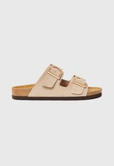 Funky Buddha Γυναικεία Suede Σανδάλια FBL013-118-08