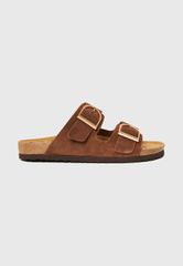 Funky Buddha Γυναικεία Suede Σανδάλια FBL013-118-08