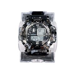 Ψηφιακό ρολόι χειρός - H-6853 - Dash - 115173 - Black