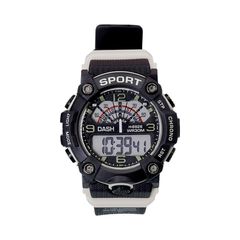 Ψηφιακό ρολόι χειρός - D6826 - Dash - 115166 - White