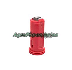 ΜΠΕΚ ΣΚΟΥΠΑΣ ΔΙΠΛΟ ΠΝΕΥΜΑΤΙΚΟ 90° TWIN FAN AIR & ΤΡΥΠΑ 1.6 (ΚΟΚΚΙΝΟ)