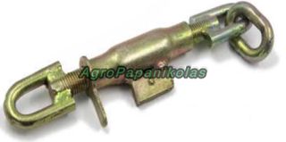 ΤΕΝΤΩΤΗΡΑΣ ΜΠΡΑΤΣΩΝ ΓΑΛΒΑΝΙΖΕ ΠΑΣΟ 25,4mm ΜΕ 1 ΚΡΙΚΟ