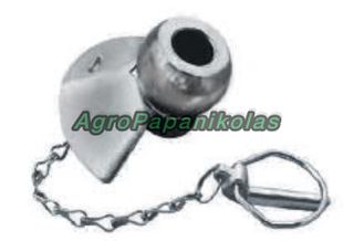 ΜΠΙΛΙΑ GRO ΜΕ ΑΣΦΑΛΕΙΑ ΚΑΙ ΑΛΥΣΙΔΑ Φ38mm D=64mm