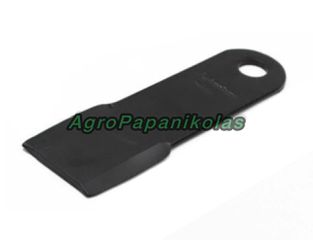 ΜΑΧΑΙΡΙ ΚΑΤΑΣΤΡΟΦΕΑ ΙΣΙΟ L=205 60x10 Φ25,5 NOBILI KUHN BREVIGLIERI OMARV VOGEL NOOT AgroZappa Italy