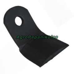 ΜΑΧΑΙΡΙ ΚΑΤΑΣΤΡΟΦΕΑ ΚΥΡΤΟ L=120 50x10 Φ16,5 CELLI AgroZappa Italy