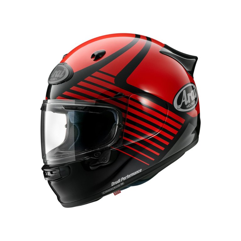 ARAI QUANTIC DESIGN FLIGHT RED