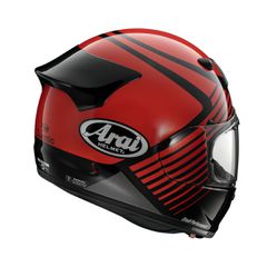 ARAI QUANTIC DESIGN FLIGHT RED-thumb-1