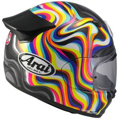 ARAI QUANTIC DESIGN SWIRL WHITE-thumb-1