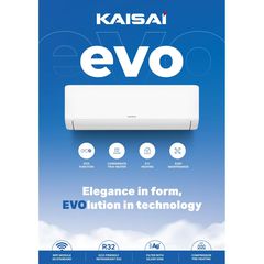 KAISAI EVO 24.000 BTU Κλιματιστικό Τοίχου Wi-Fi Inverter R32-thumb-1