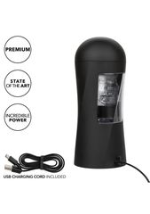 CalExotics Bionic Power Stroking Masturbator - Black-thumb-8