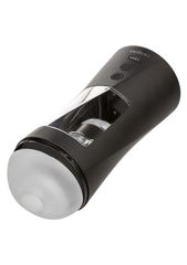 CalExotics Bionic Power Stroking Masturbator - Black-thumb-1