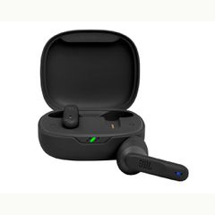 Bluetooth Hands Free JBL Wave 300TWS In-ear με 20 ώρες Αυτονομία IPX2, Deep Bass Sound Μαύρο