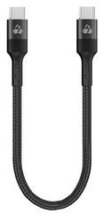 POWERTECH καλώδιο USB-C PTR-0204, PD 60W, 480Mbps, 25cm, μαύρο