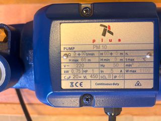 ΑΝΤΛΙΑ ΝΕΡΟΥ PLUS PM10 1HP 0.75KW-thumb-1