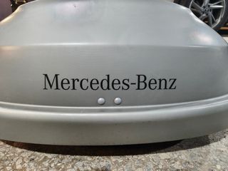 Mercedes-Benz Μπαγκαζιέρα (Γνήσια) + Μπάρες οροφής (Γνήσιες)-thumb-2